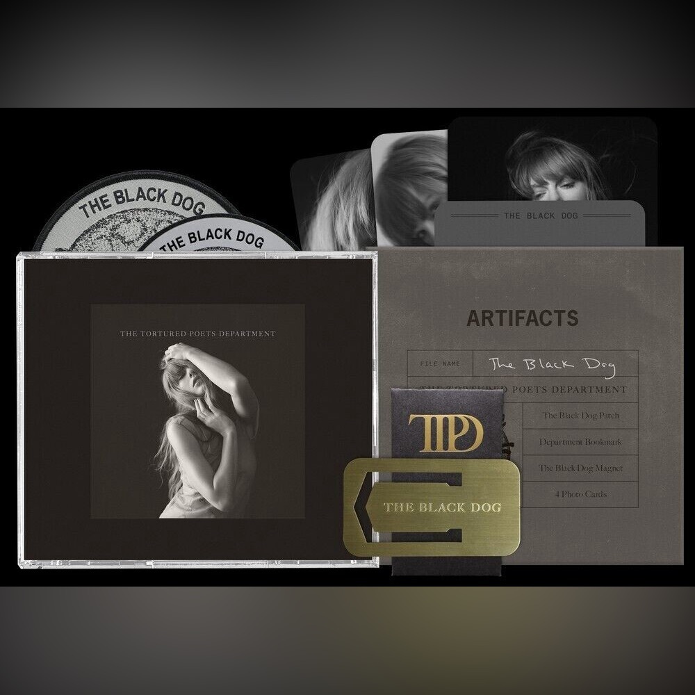 Taylor Swift TTPD Black Dog Collectors Edition